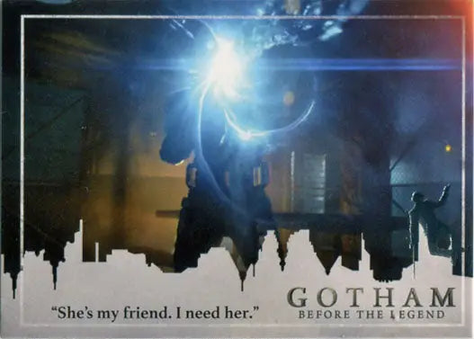 Gotham Season 2 Penguin Deco Foil Stamp Variant Base 70 Chase Card promotional poster art
