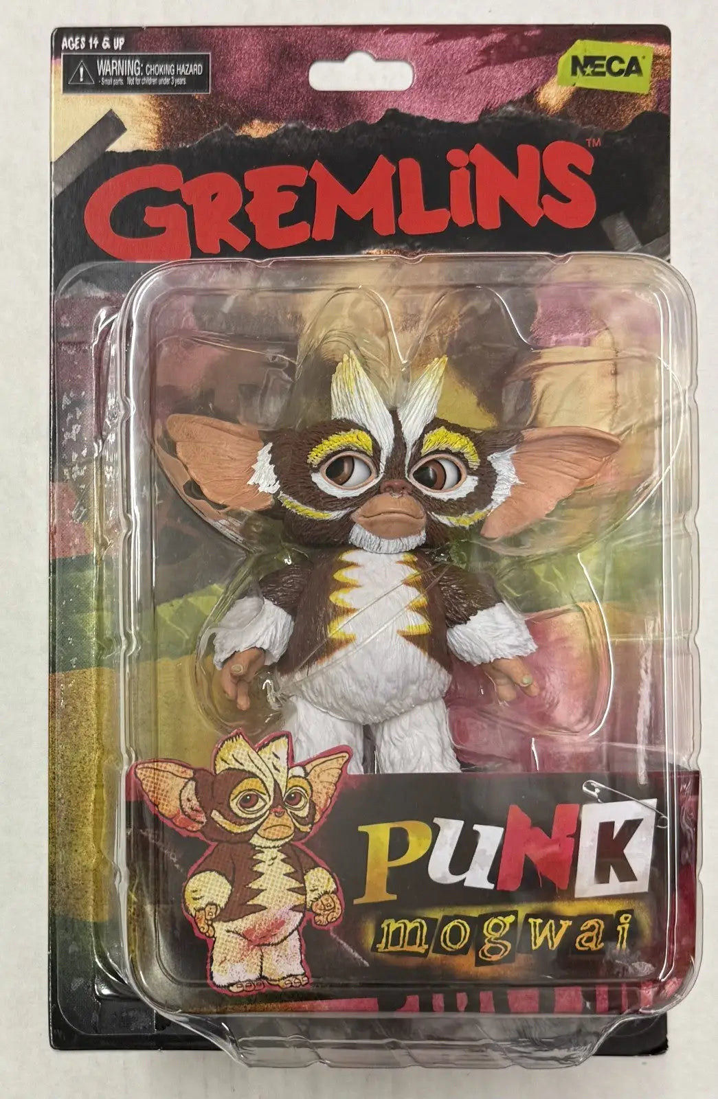 GREMLINS 2 Action Figure PUNK MOGWAI 4’’ Action Figure NECA NEW SEALED - Action Figure & Toy