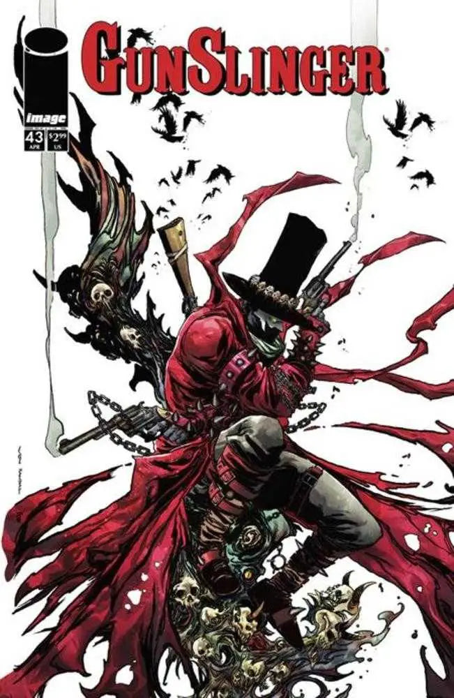 Comic book cover for Gunslinger Spawn #43 Cover B Von Randal Variant featuring dynamic artwork