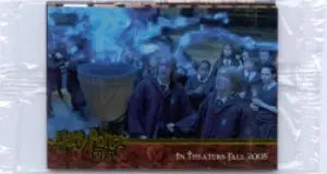 Harry Potter and the Goblet of Fire Factory Sealed 4 Card Gold Foil Promo Pack - Entertainment Card Box