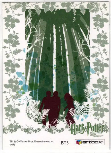 Harry Potter And The Order Of The Phoenix Box Topper Card BT3 - Entertainment Memorabilia