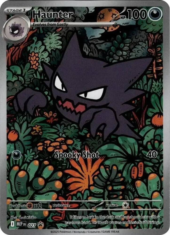 Haunter - 027 - ME: Mega Evolution Promo - Pokémon Card Single