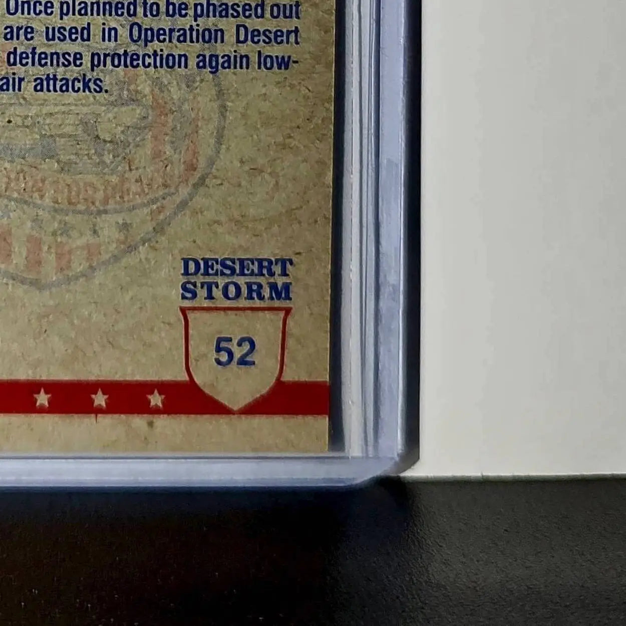 Hawk Missile 1991 Topps Desert Storm #52 Card
