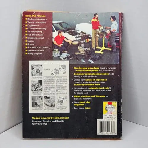 Haynes Repair Manual 24032 Chevrolet Corsica and Beretta 1987 thru 1996 - Other