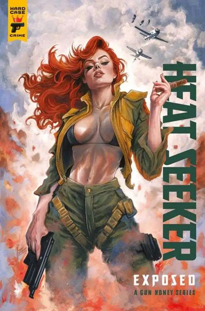Heat Seeker Exposed A Gun Honey Series #1 (Of 4) Cover O Sdcc Exclusive Tehani Farr Foil Trade Variant (Mature) Limited