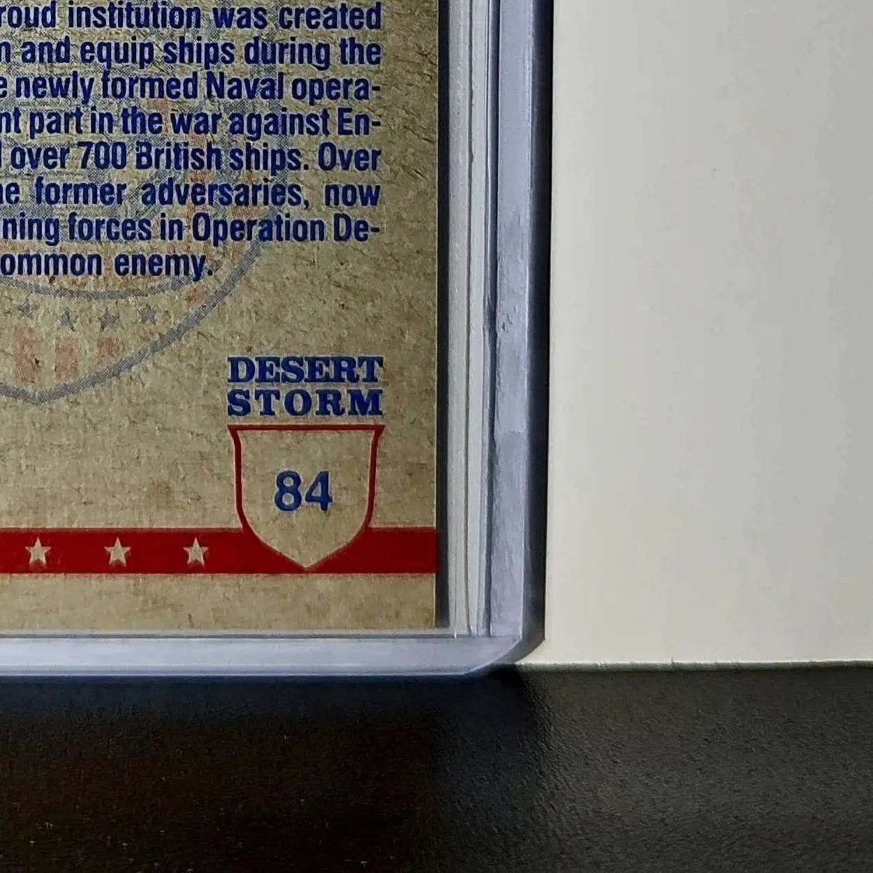 Heat Storm in the Gulf 1991 Topps Desert Storm #84 Card - Non-Sports Card Single