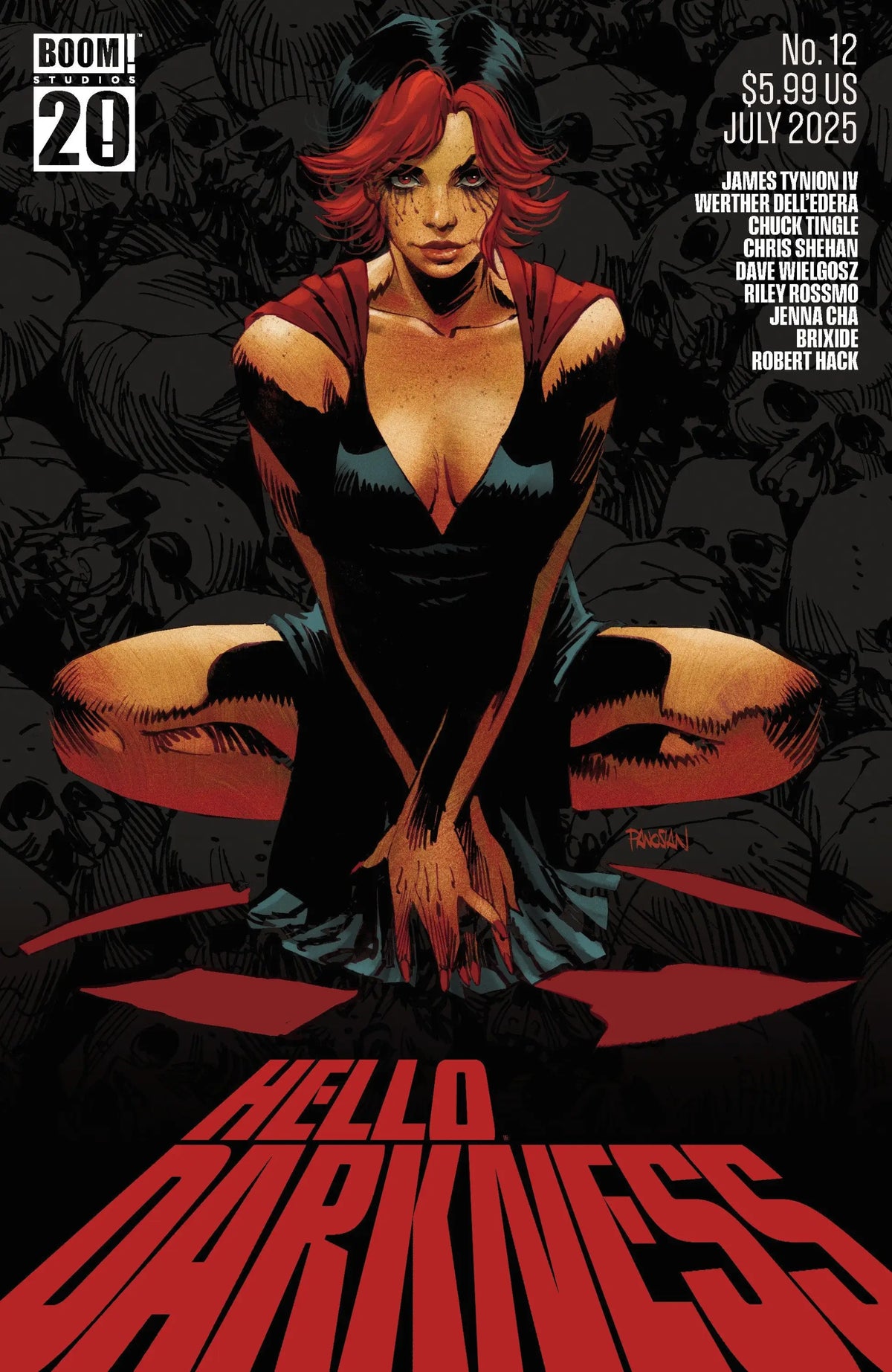 Hello Darkness #12 D Boom 20th Anniversary Variant (Dressed Panosian) - Comic Book