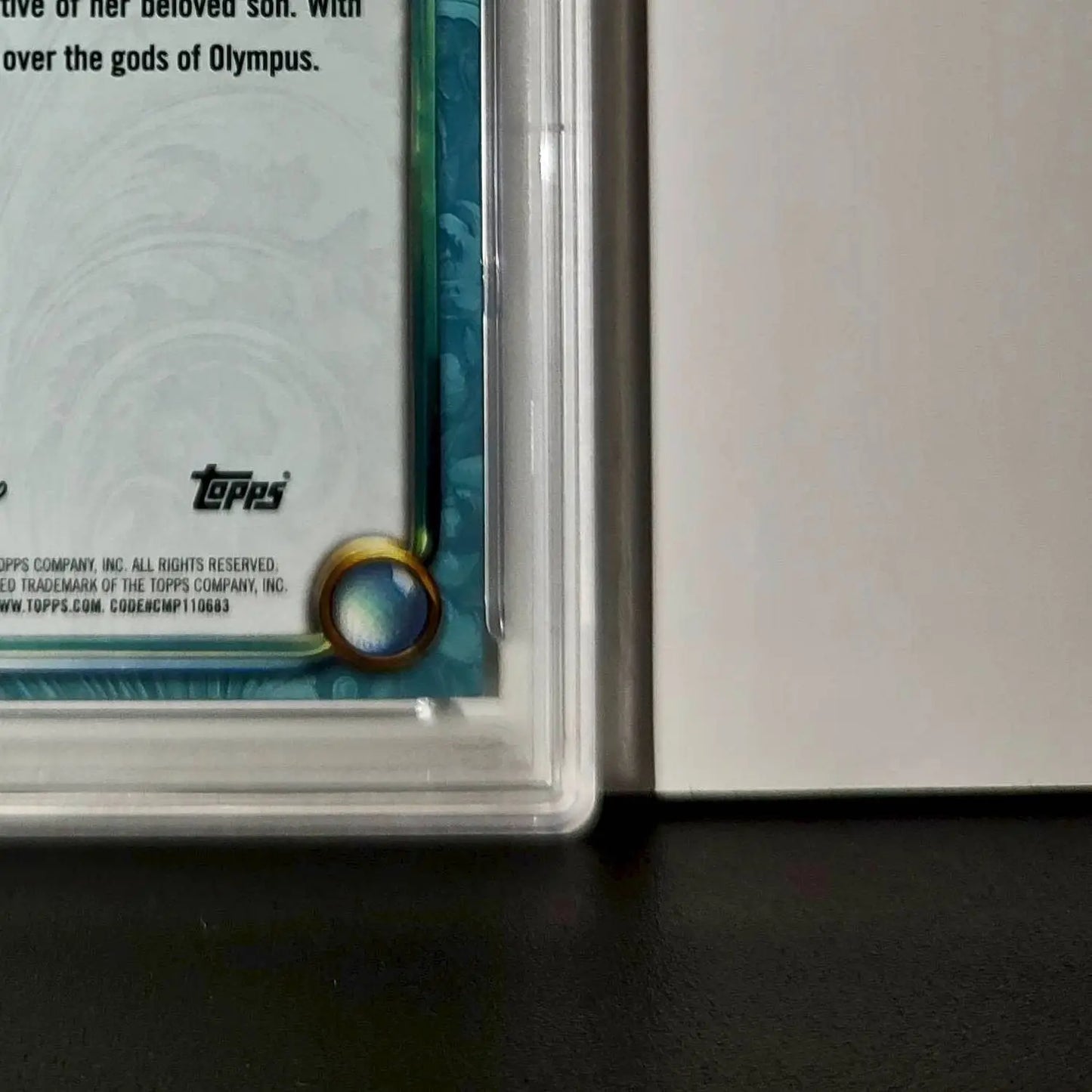 Hera 2025 Topps Disney Wonder #135 Diamond Card Hercules PSA 7 - Non-Sports Card Single