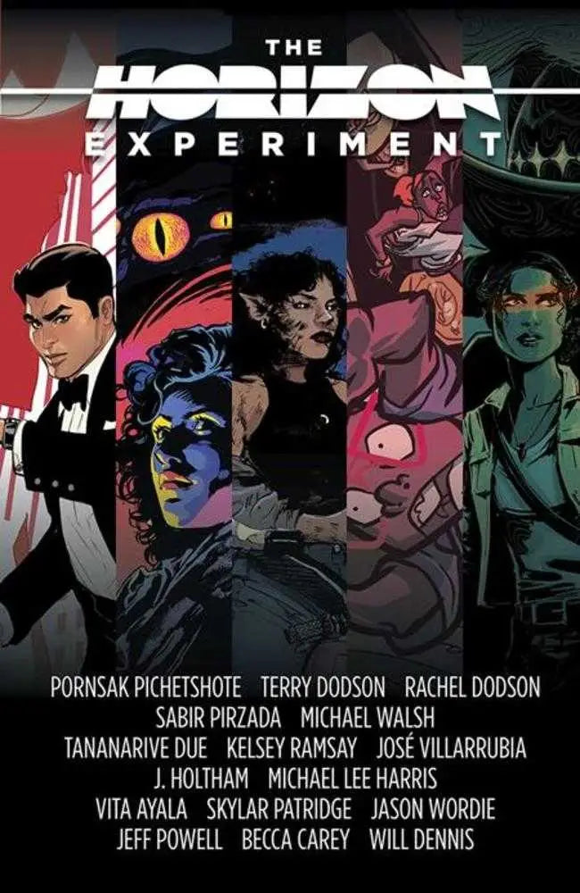 Comic book cover for Horizon Experiment TP Mature showcasing dynamic artwork