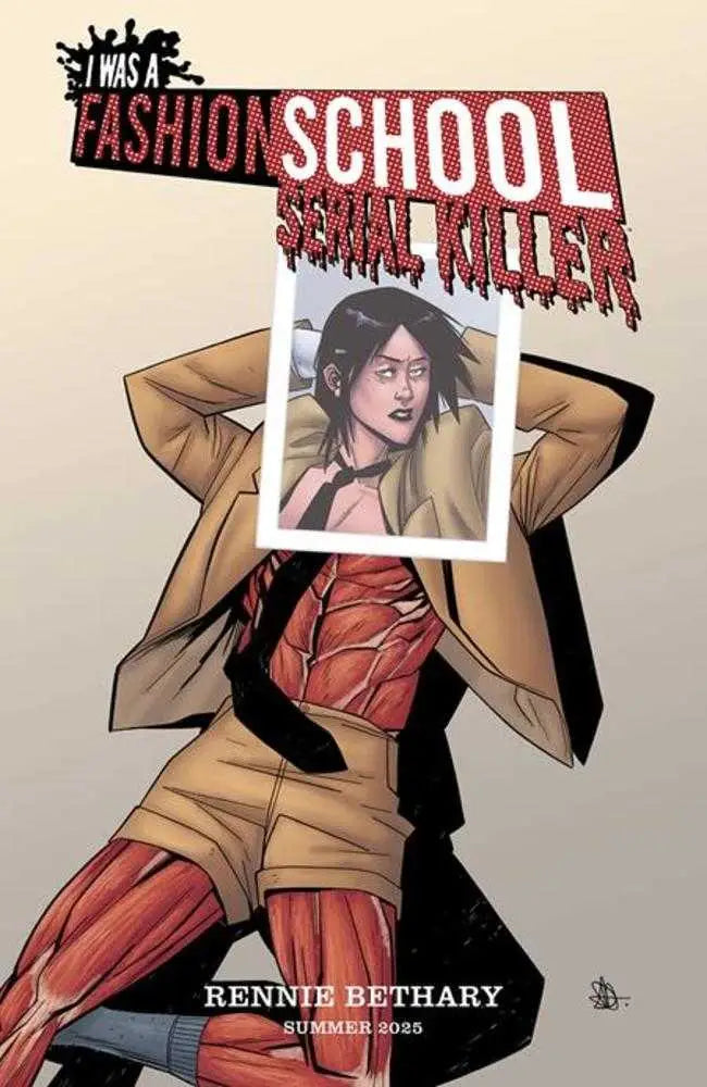 Comic book cover for I Was A Fashion School Serial Killer SKCH SKCH variant