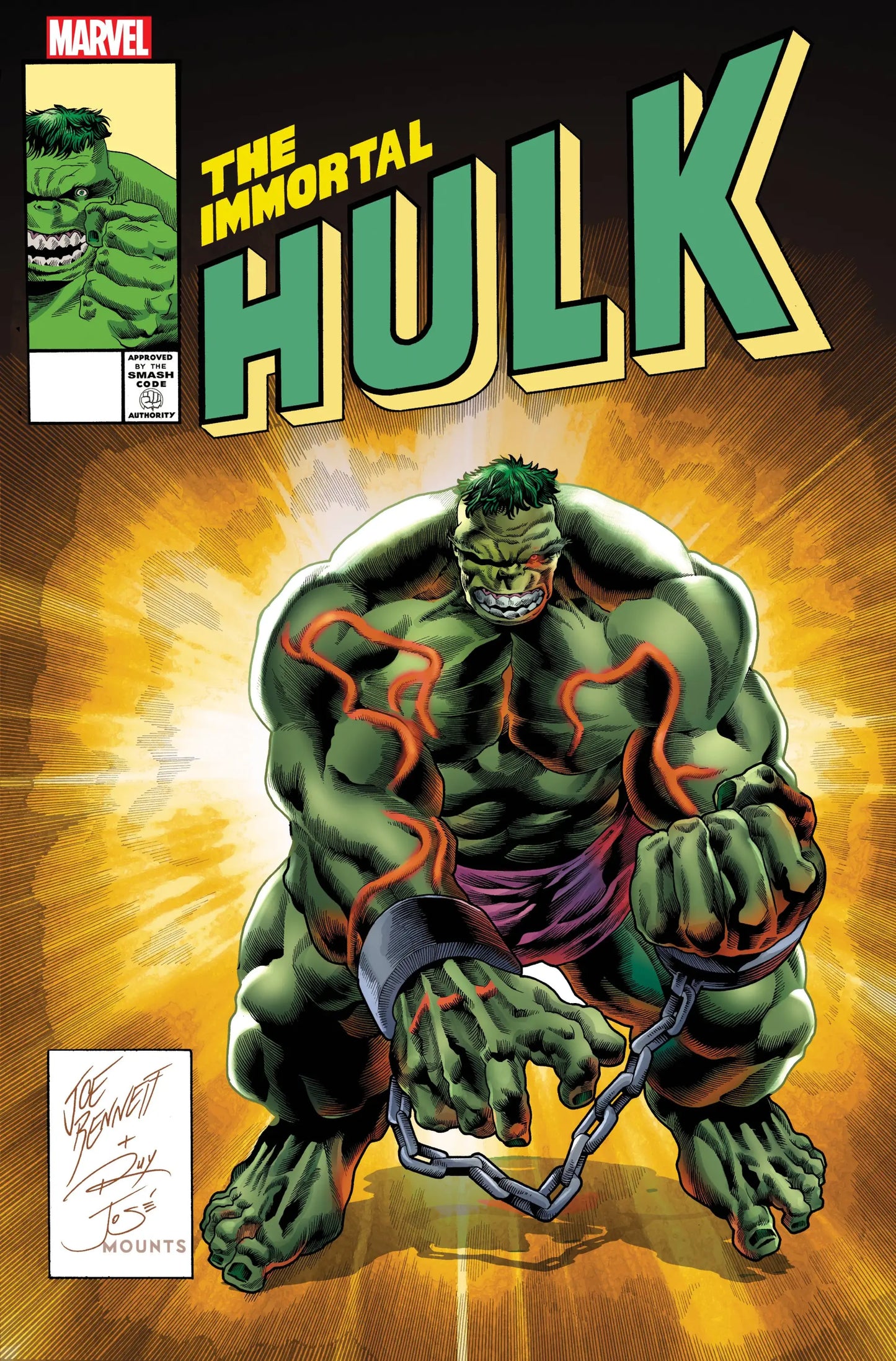 IMMORTAL HULK 50 BENNETT HOMAGE VARIANT - Comic Book