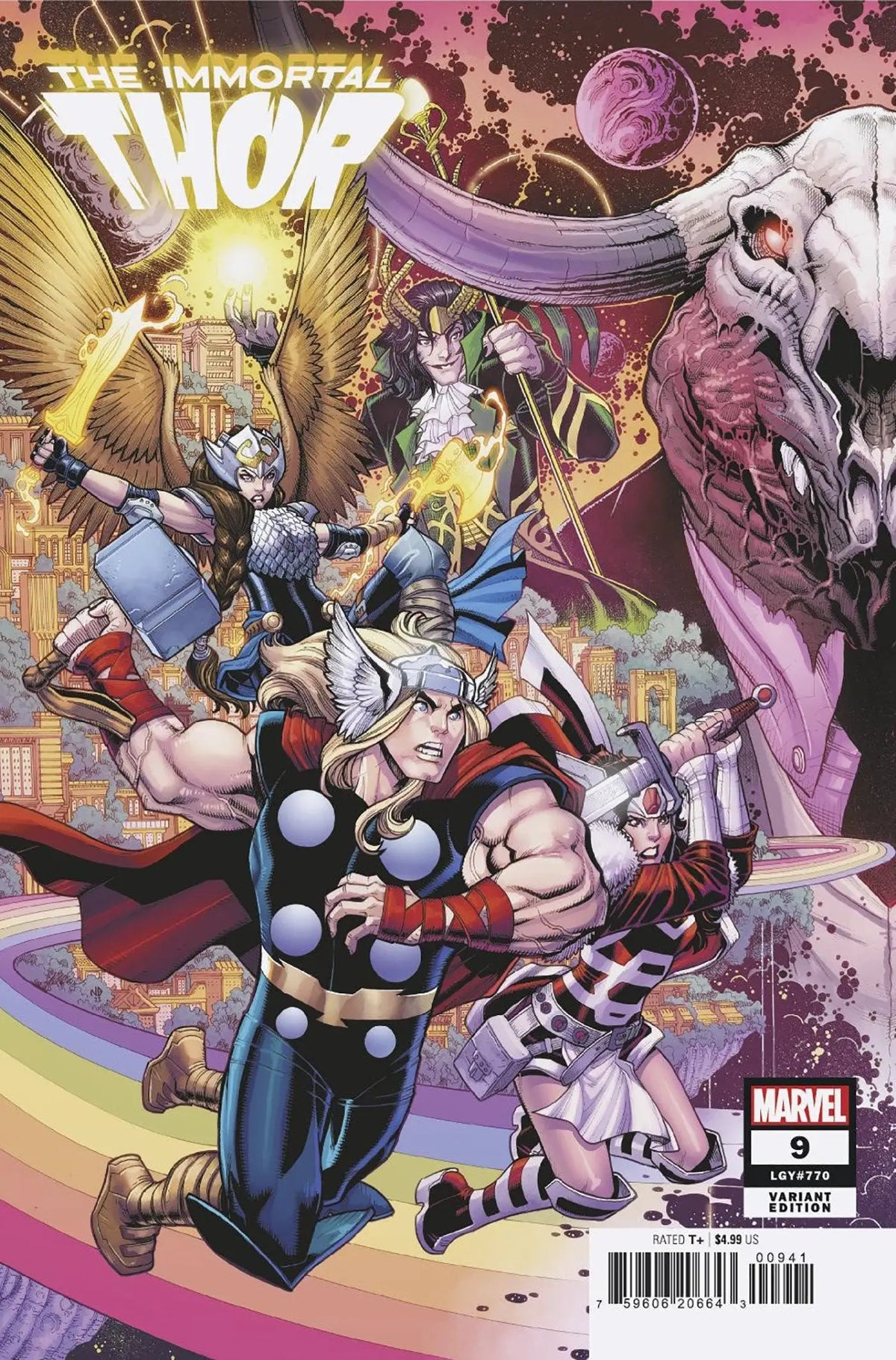 Immortal Thor #9 Nick Bradshaw Connecting Variant - Comic Book