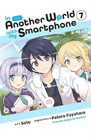 In Another World With My Smartphone Graphic Novel Volume 07 front cover displayed