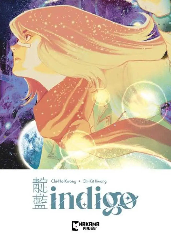 Comic book cover for Indigo TPB displayed with vibrant colors and dynamic artwork