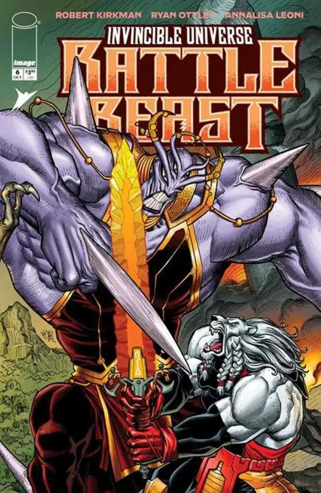 Invincible Universe Battle Beast #6 Cover C 1 in 10 Ej Su Variant - Comic Book