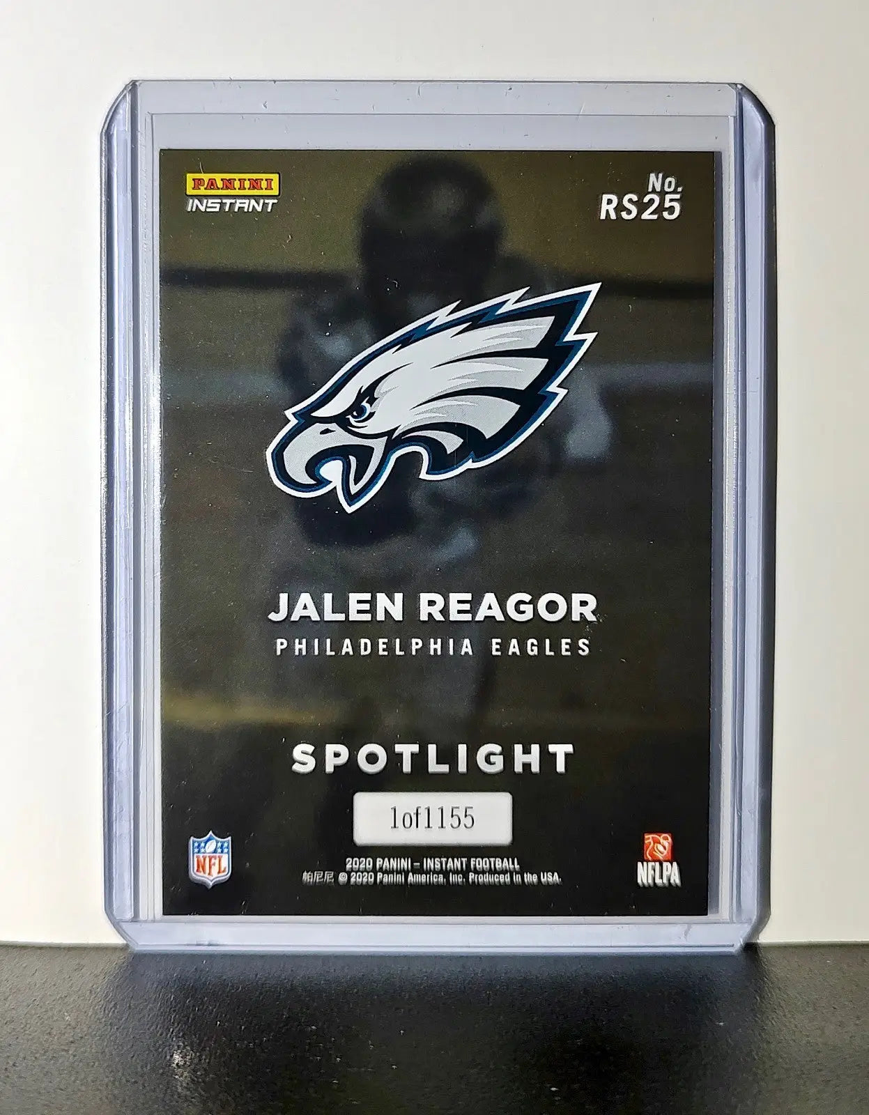 Jalen Reagor Rookie 2020 Panini NFL #25 Rookie Spotlight Philadelphia Eagles - Football Card Single