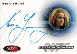 James Bond 50th Series Two Autograph Card A172 Nina Young as Tamara Steele - Non-Sports Card Single