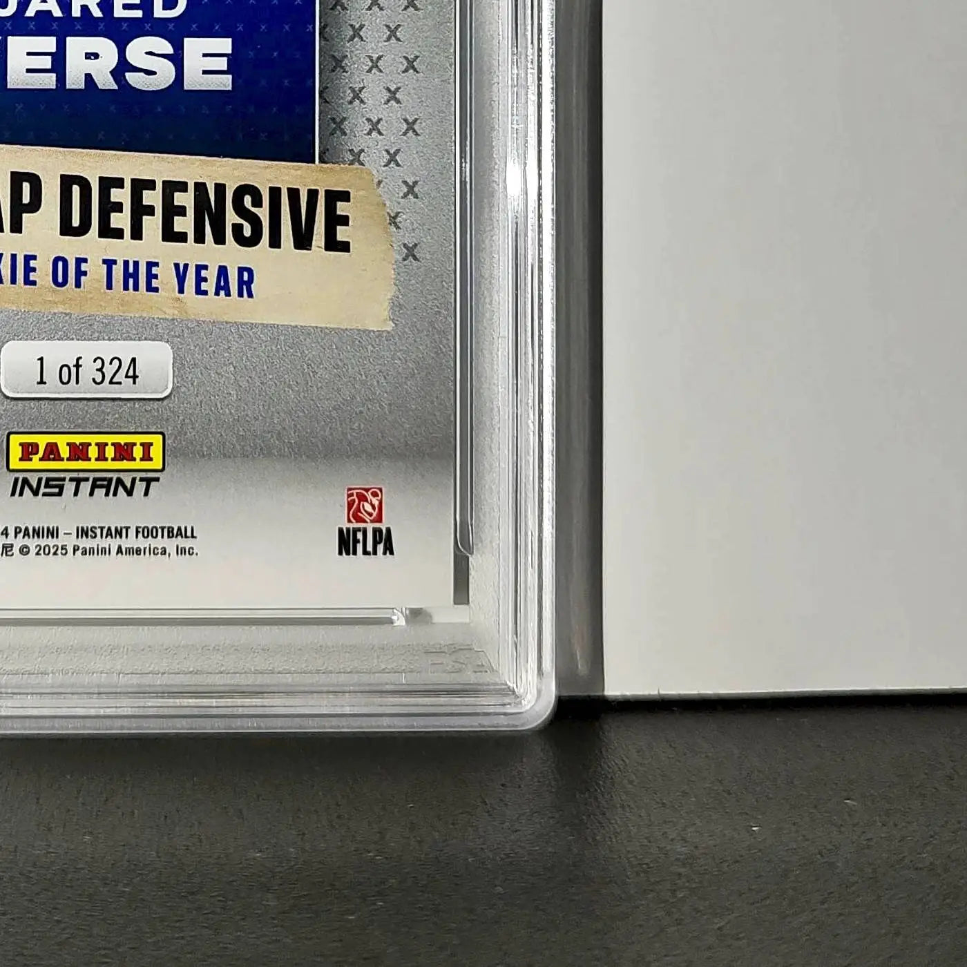 Jared Verse 2024 Panini NFL AP Defensive Rookie of the Year Rams PSA 10 Gem Mint