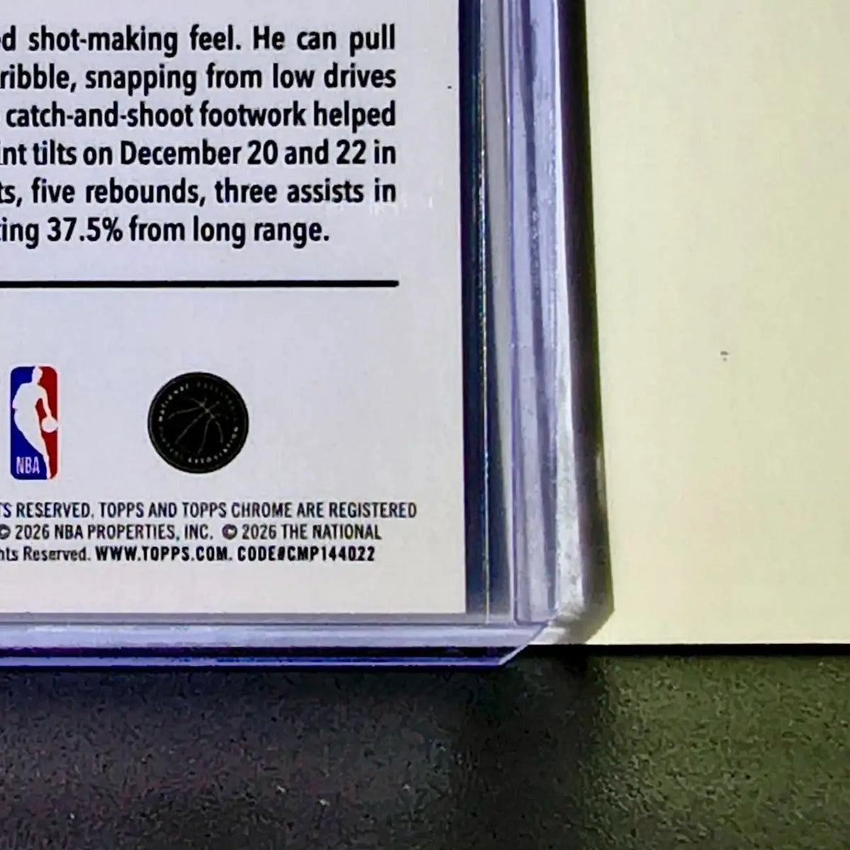 Jase Richardson Rookie 2025-26 NBA Topps Chrome Update #175 Card Orlando Magic - Basketball Card Single