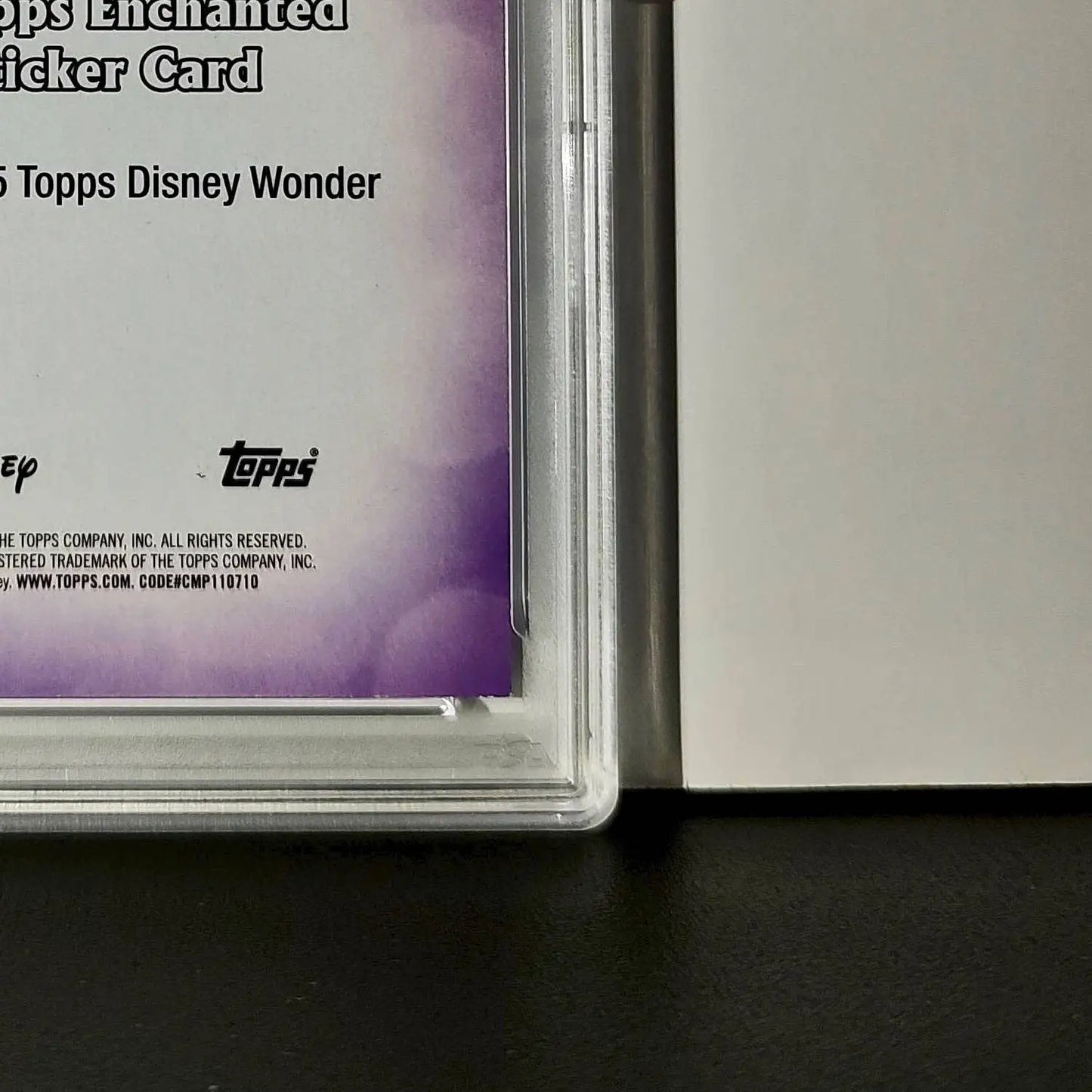 Jasmine 2025 Topps Disney #ES-15 Enchanted Sticker Card Aladdin PSA 7 - Non-Sports Card Single