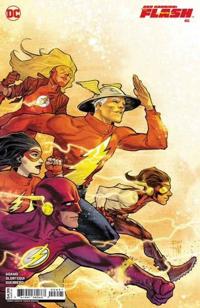 Jay Garrick The Flash #6 (Of 6) Cover B Francis Manapul Card Stock Variant - Comic Book