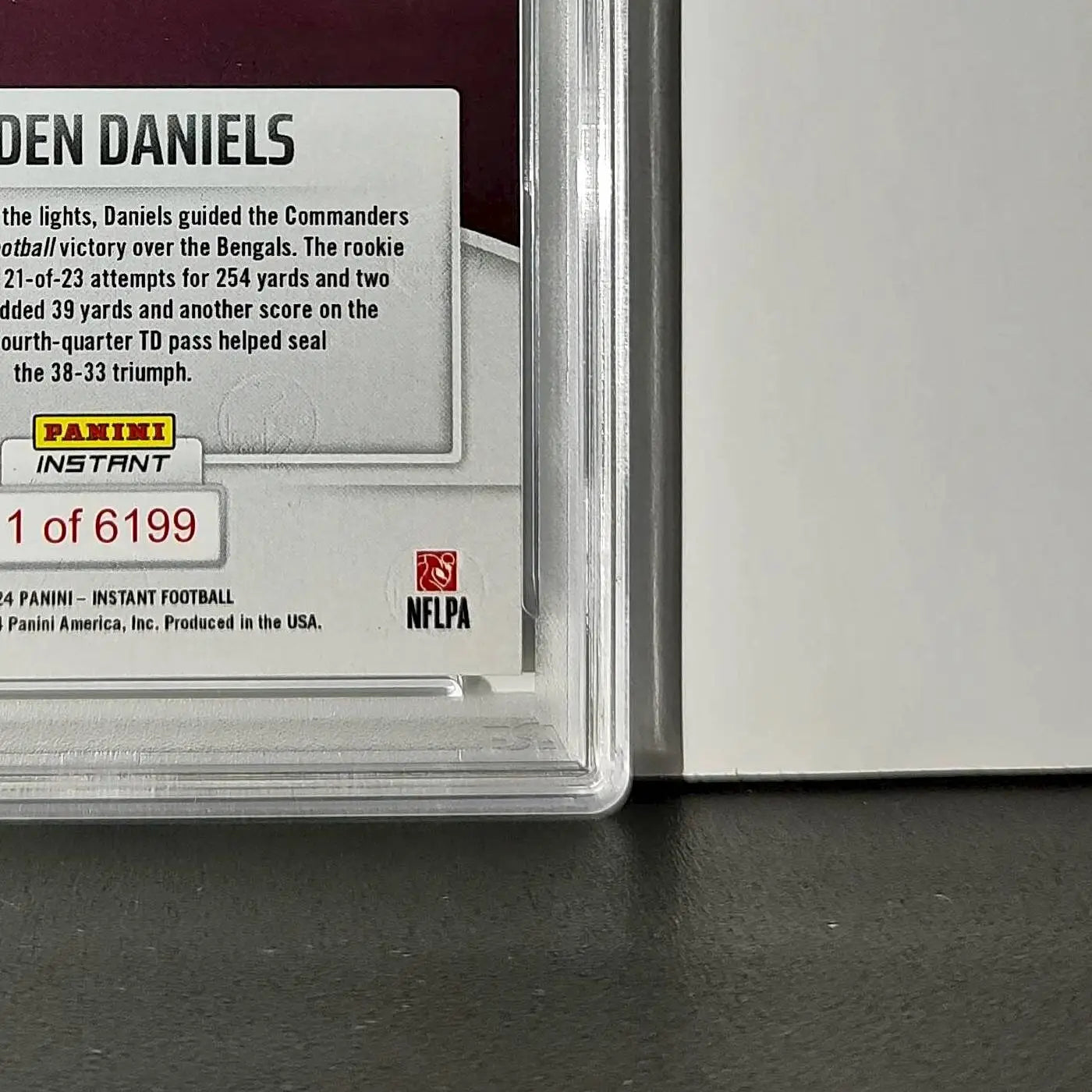 Jayden Daniels Rookie 2024 Panini Instant NFL #54 PSA 10 Gem Mint - Football Card Single
