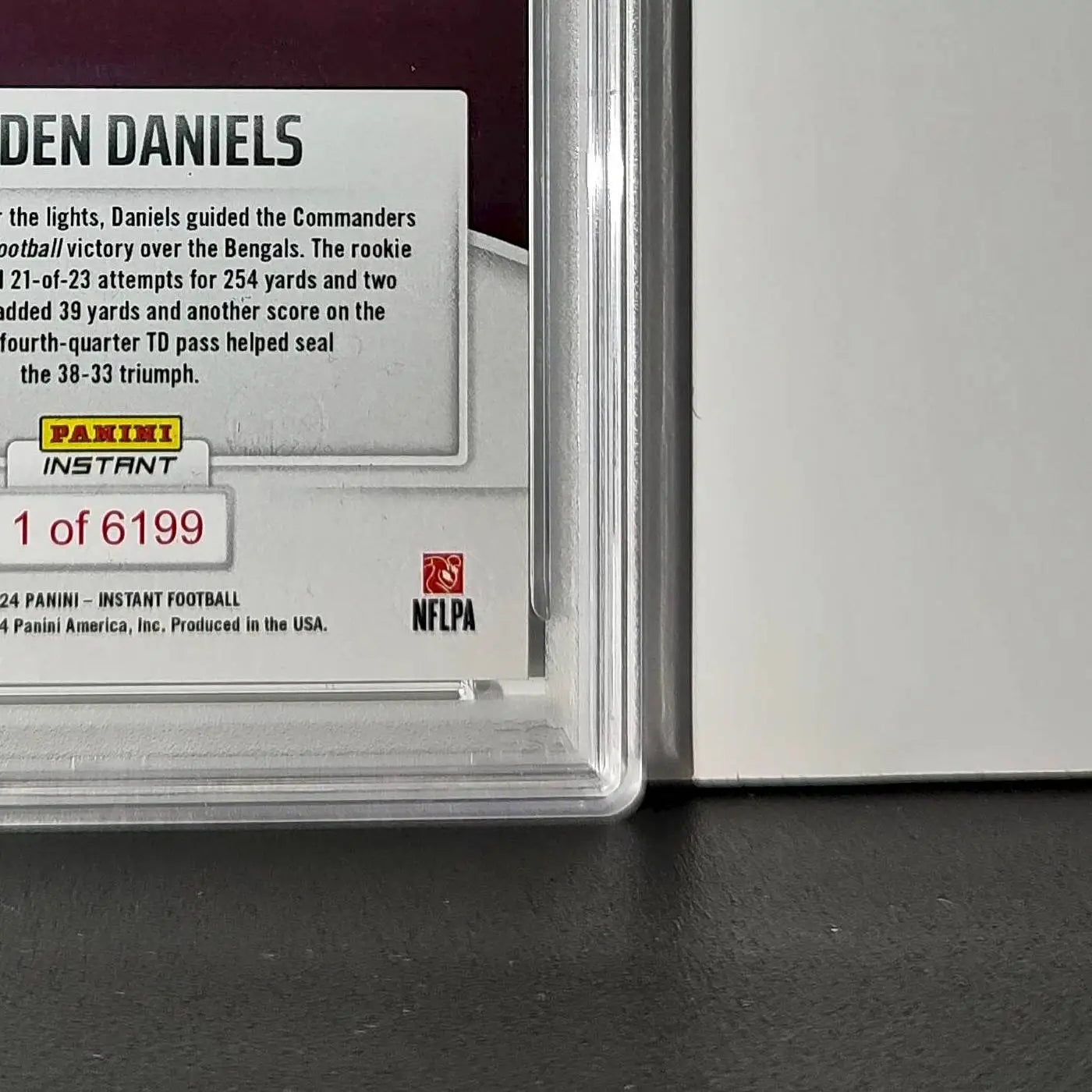 Jayden Daniels Rookie 2024 Panini Instant NFL #54 PSA 10 Gem Mint