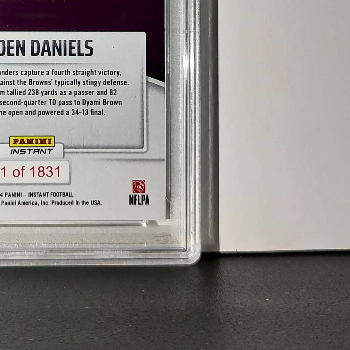 Jayden Daniels Rookie 2024 Panini Instant NFL #70 PSA 10 Gem Mint