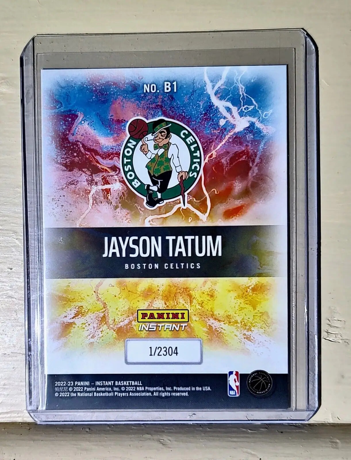 Jayson Tatum 2022-23 Panini NBA Breakaway #1 Basketball Card 1/2304