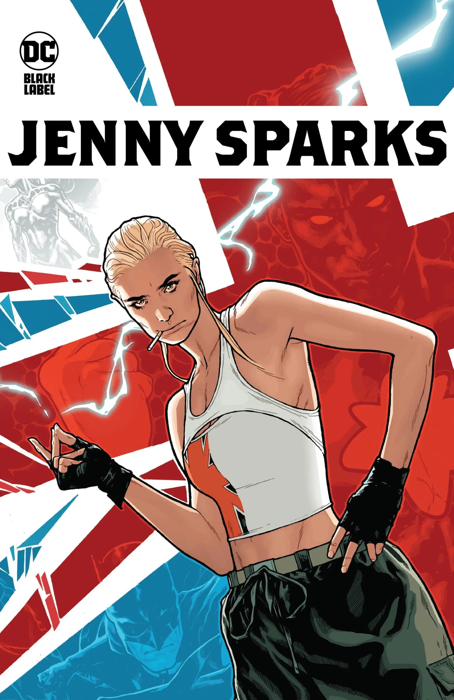 Jenny Sparks comic book cover featuring artwork inspired by Tom King and Mister Miracle
