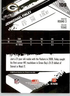 Jermichael Finley - 2009 Score - #109 - Football - Football Card Single