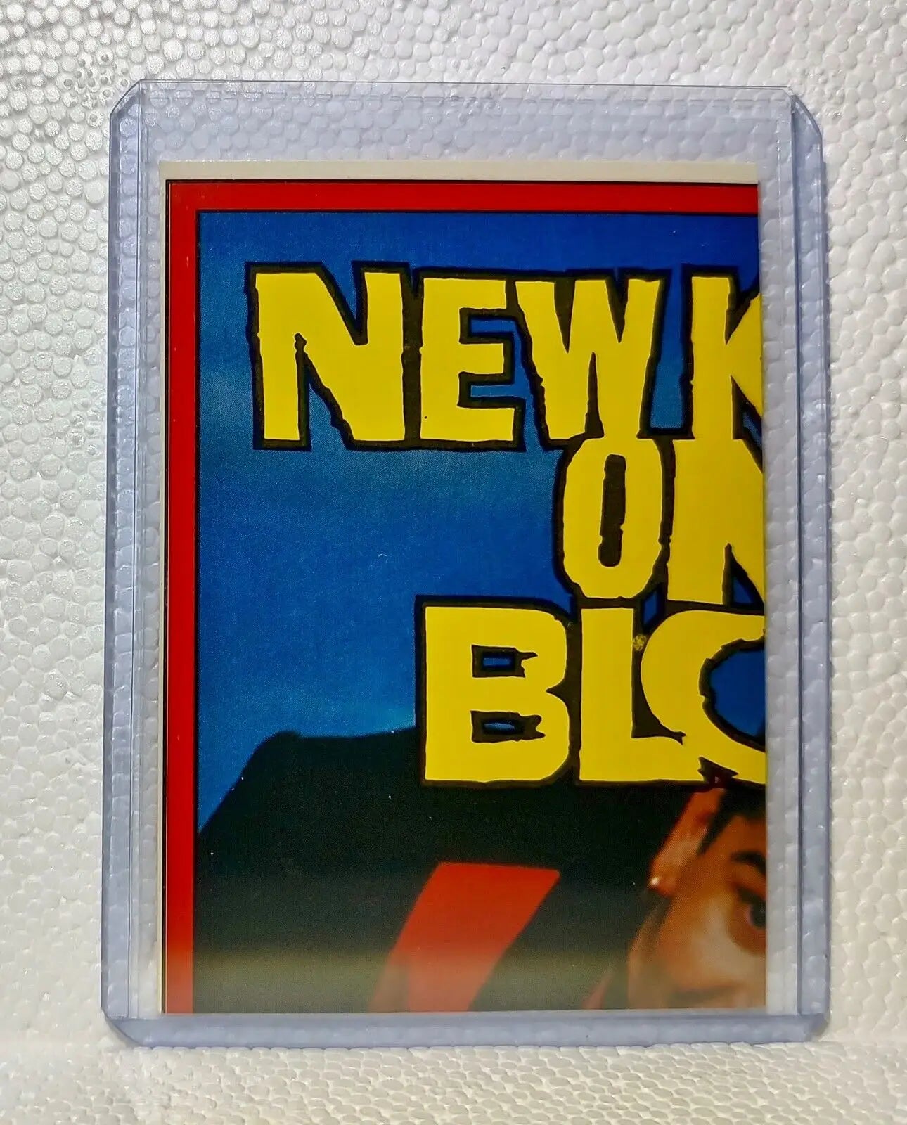 Joe 1989 New Kids on the Block #5 Sticker Trading Card - Entertainment Card Single