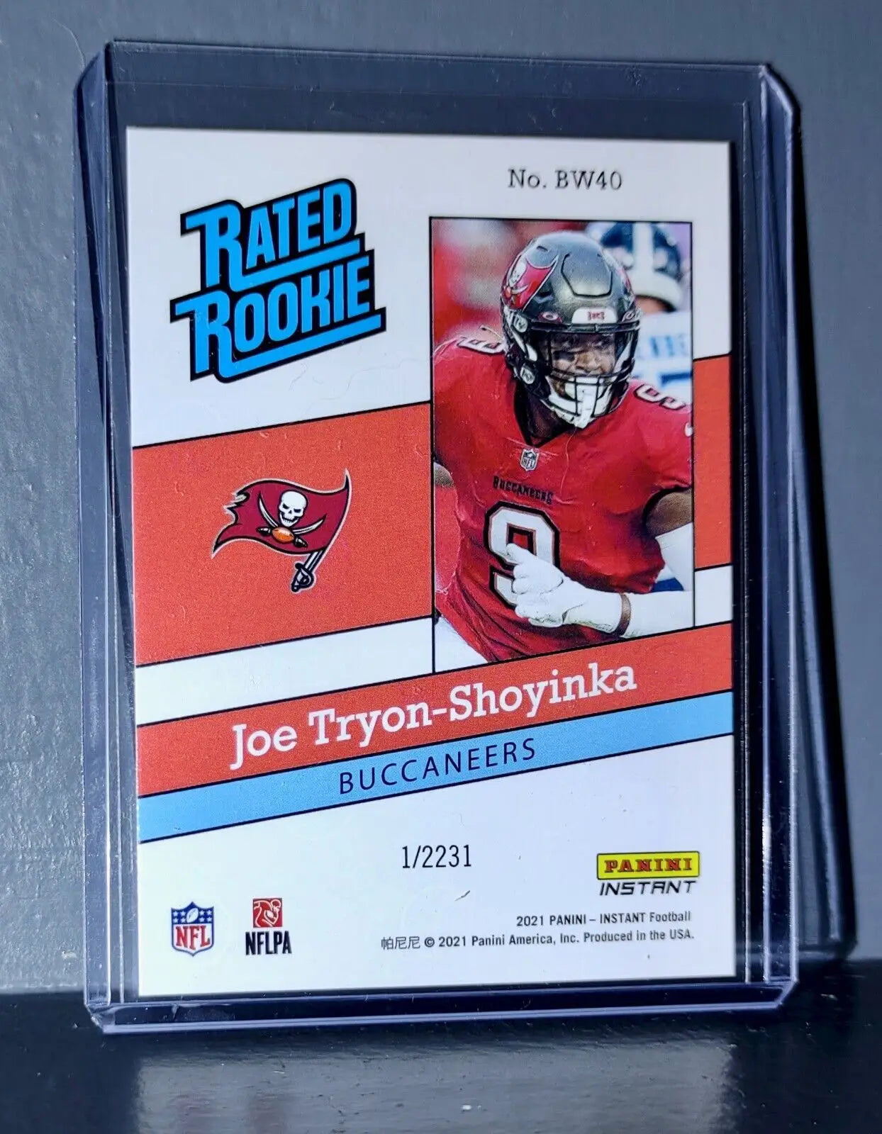 Joe Tryon-Shoyinka 2021 Panini NFL Rated Rookie Retro #40 Rookie Card 1/2231 - Football Card Single