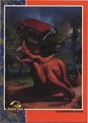 Jurassic Park Series 1 Illustration by Nelson Promo Card - Entertainment Memorabilia