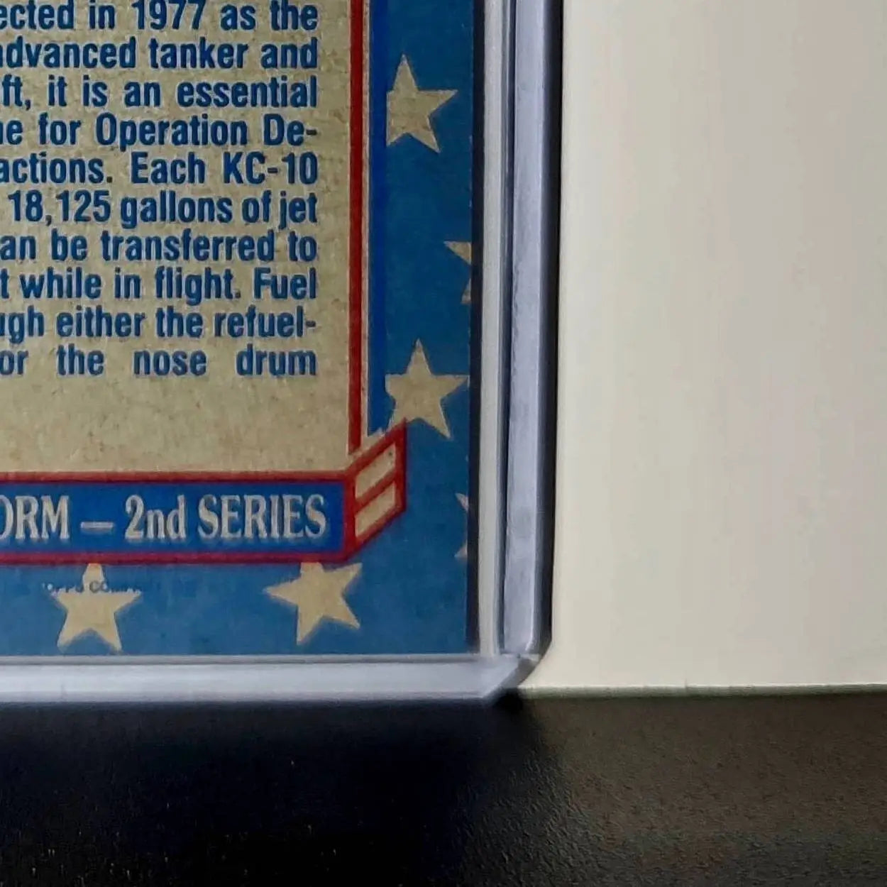 KC-10 – The Flying Gas Station 1991 Topps Desert Storm #138 Card - Non-Sports Card Single