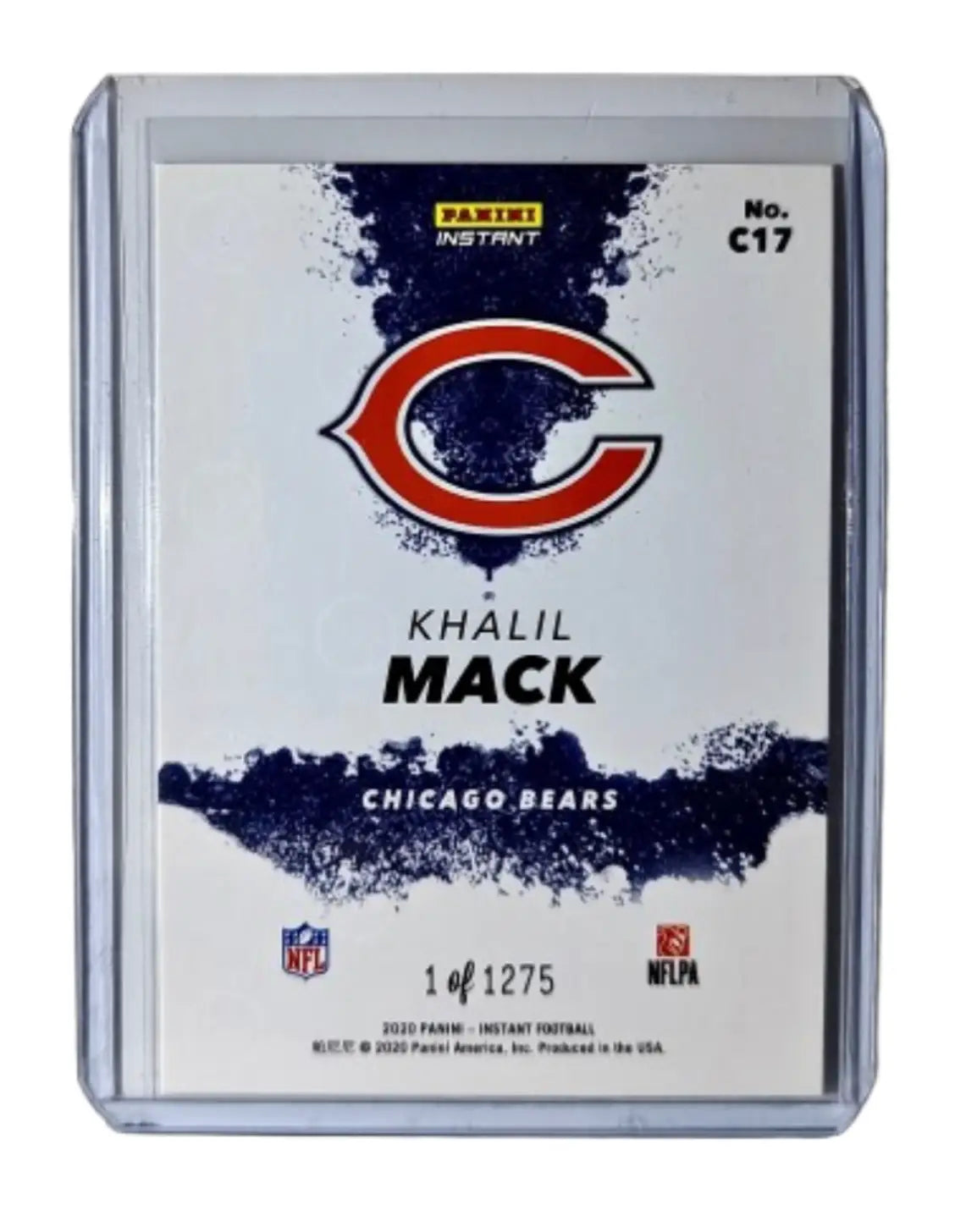 Khalil Mack 2020 Panini NFL Instant My City #17 Football Card 1 of 1275