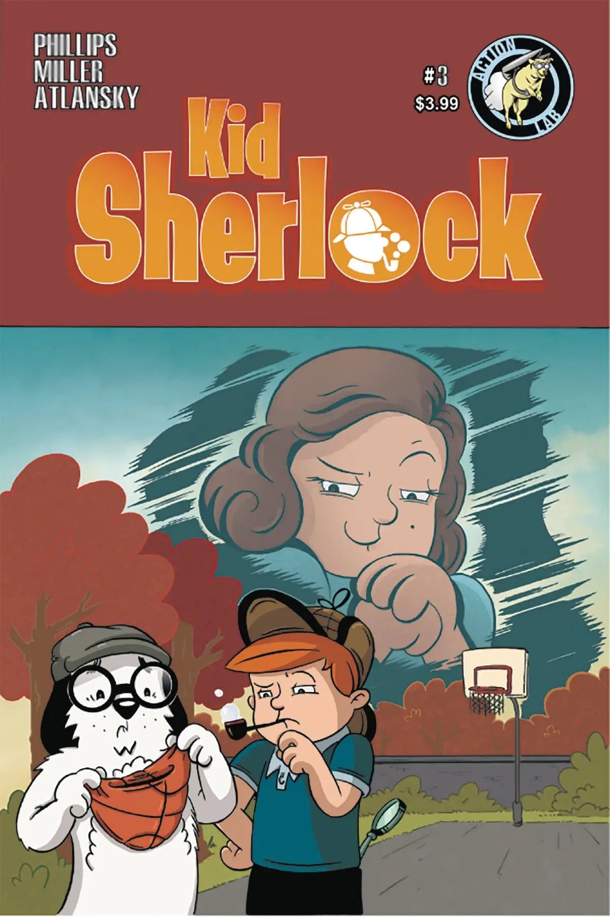 Kid Sherlock #3 (Action Lab 2017) - Comic Book