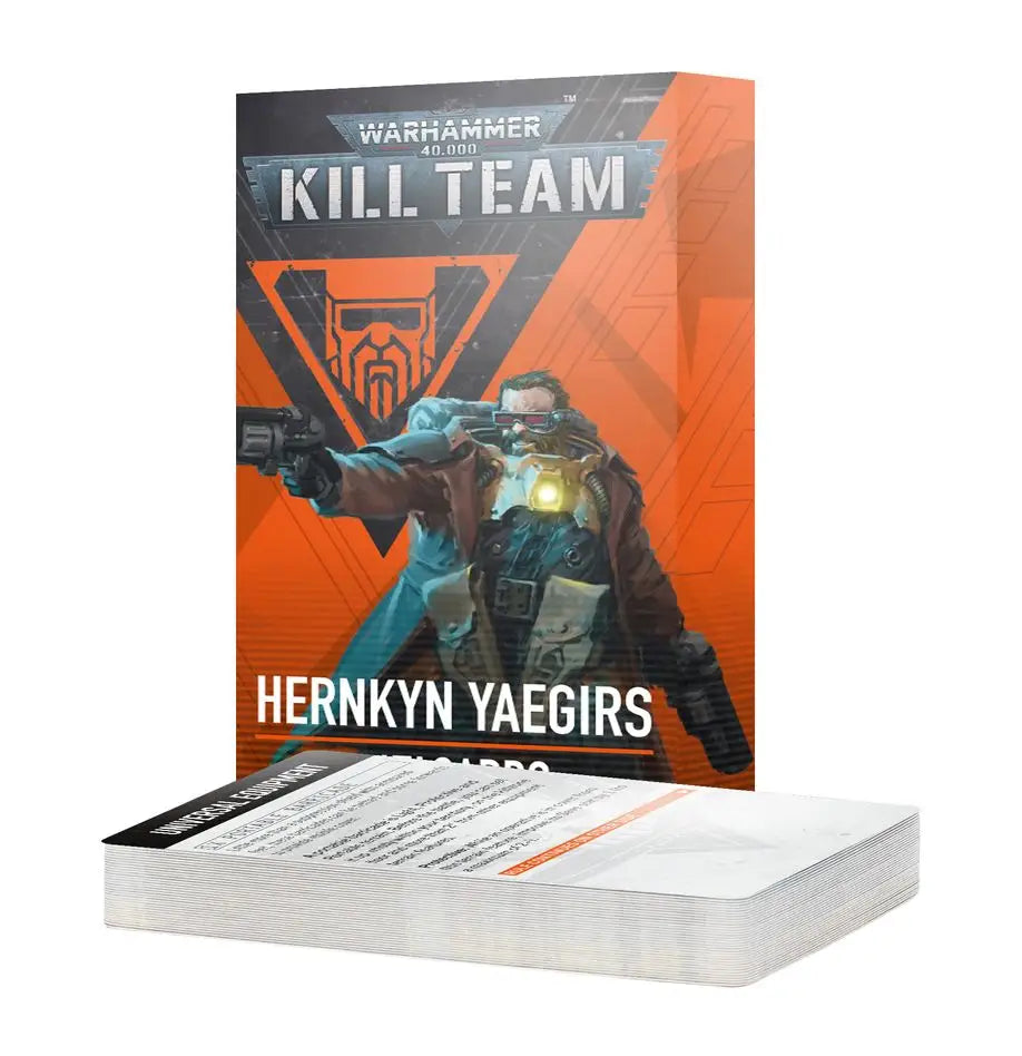 Warhammer Kill Team Hernkyn Yaegirs datacards set for Kill Team Hernkyn gameplay
