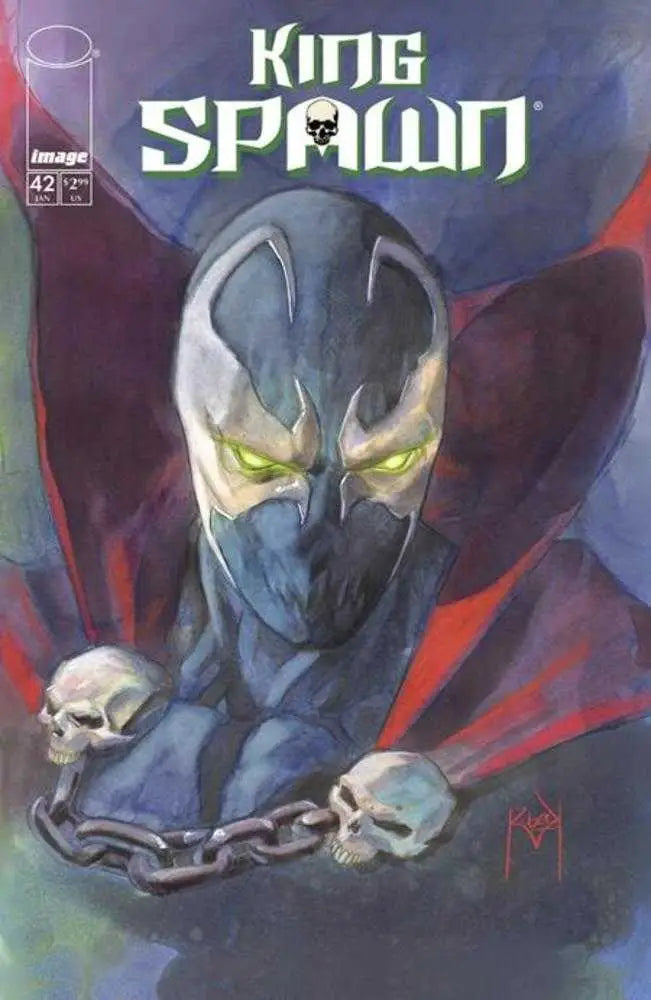 King Spawn #42 Cover B Thaddeus Robeck Variant comic book cover featuring dynamic artwork