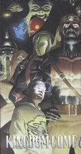 Eerie faces and figures in Kingdom Come Extra Complete card unfolded poster set