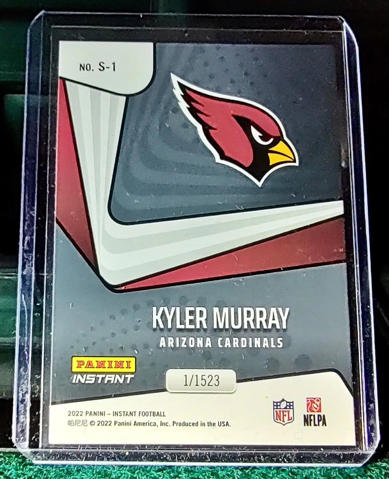 Kyler Murray 2022 Panini NFL Instant Supernova #1 Football Card 1/1523 - Football Card Single