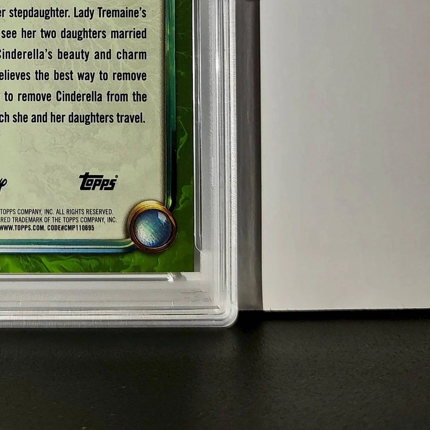 Lady Tremaine 2025 Topps Disney Wonder #173 Card Cinderella PSA 8 - Non-Sports Card Single