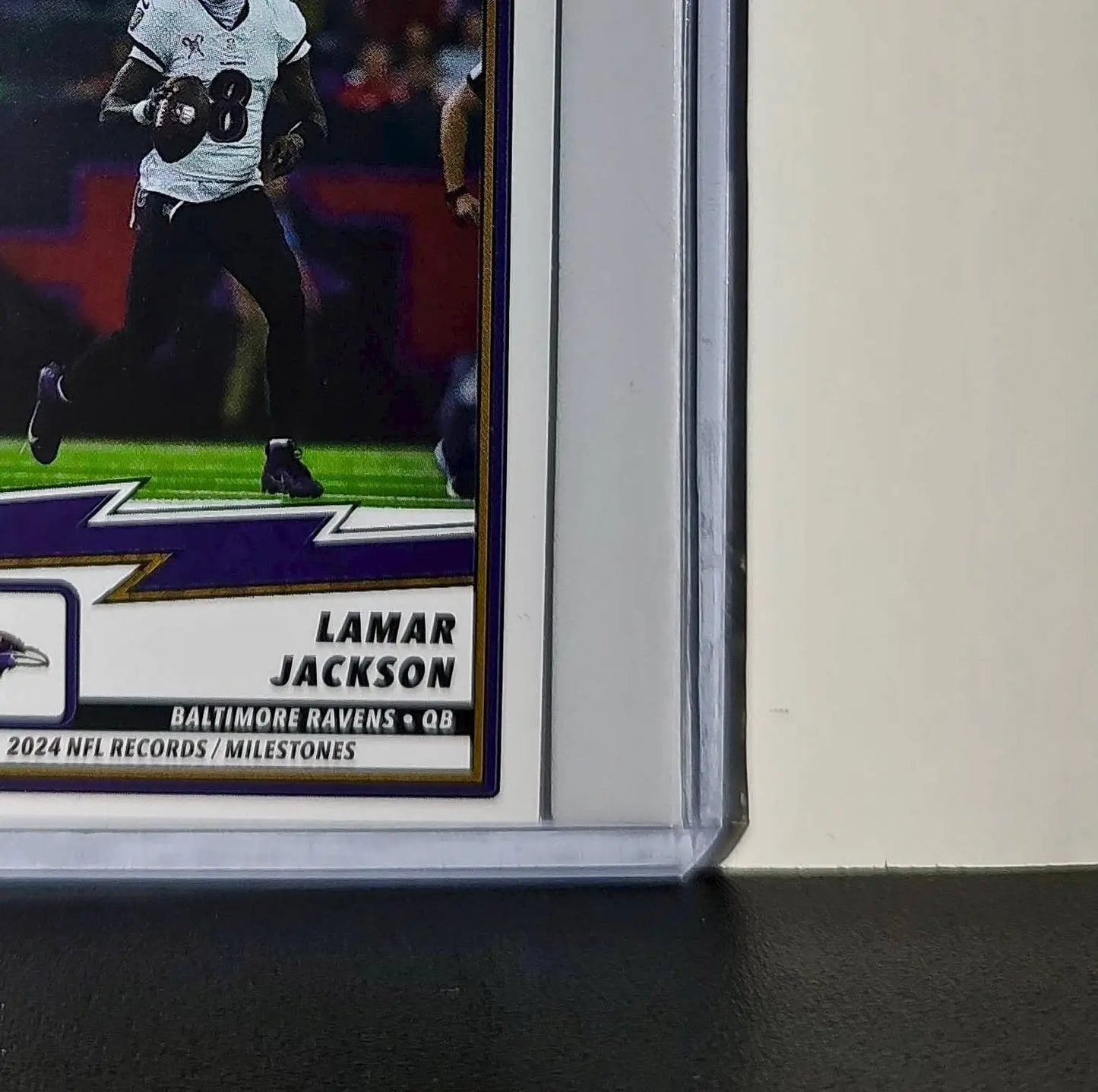 Lamar Jackson 2025 Panini NFL #26 Record/Milestone Sticker - Football Card Single