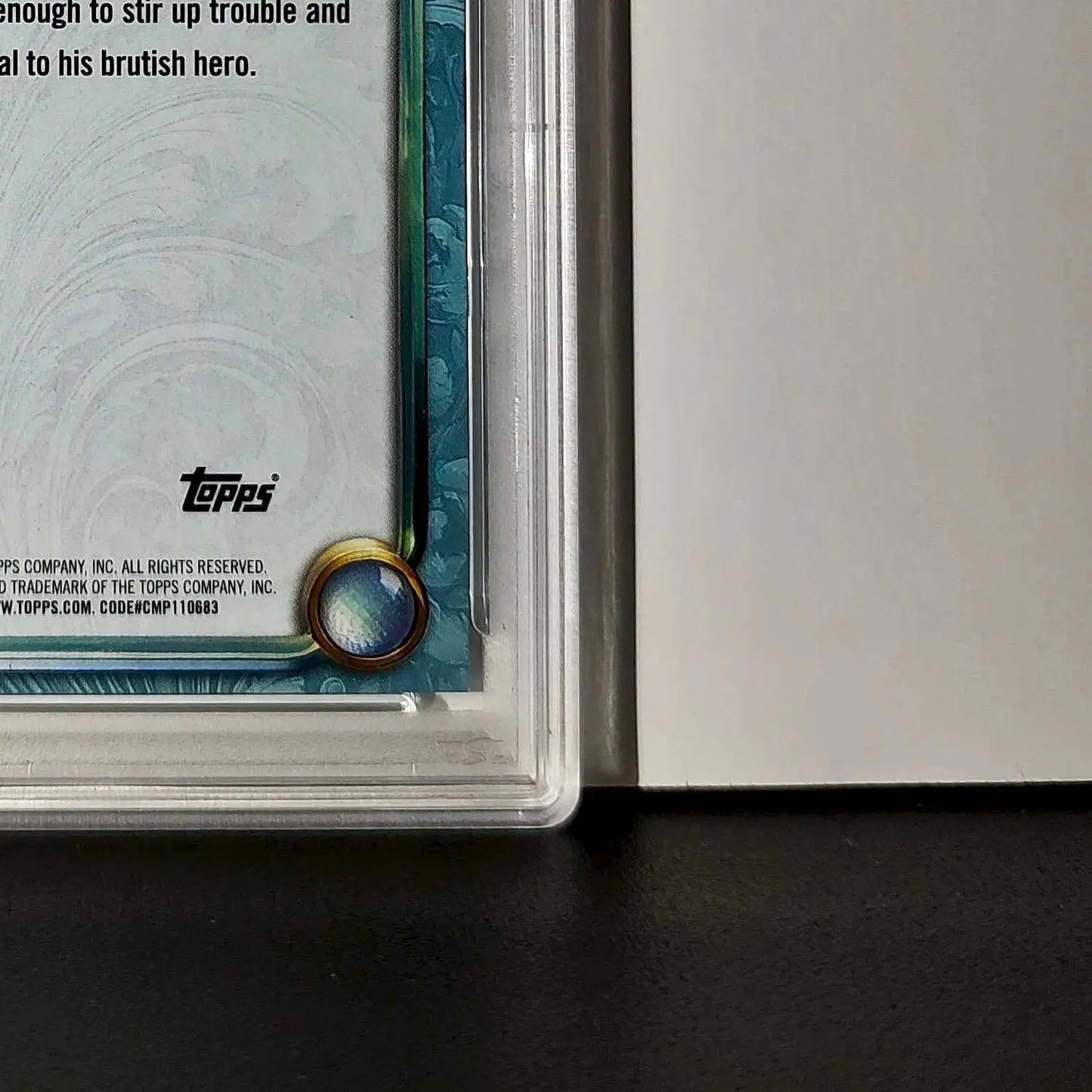 LeFou 2025 Topps Disney Wonder #127 Diamond Card Beauty and the Beast PSA 6 - Non-Sports Card Single