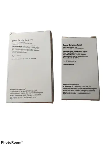 Lot of 2 Paul Mitchell Refreshing Citrus Facial and Face & Body Bar Soap 1.93 Oz - Other