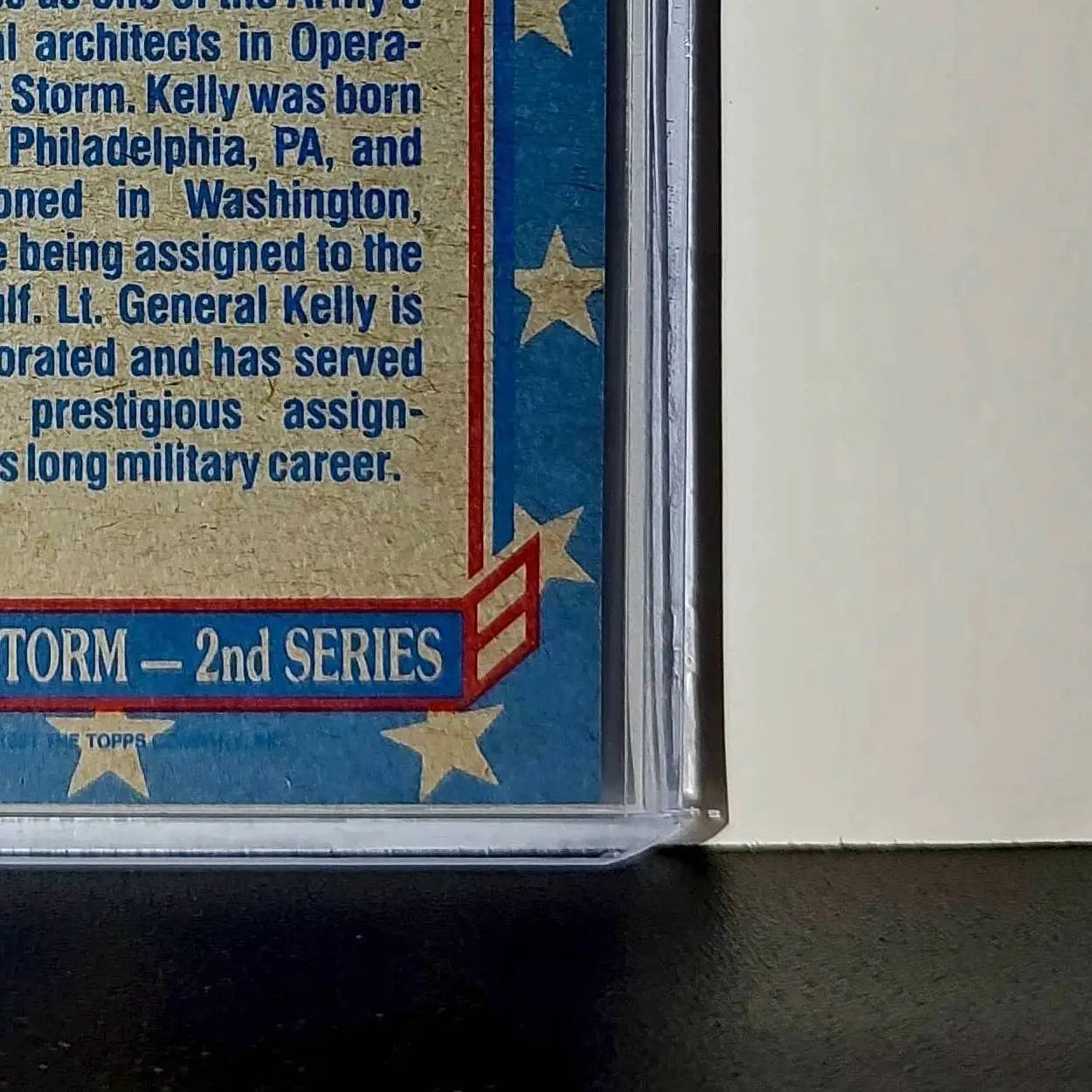 Lt. Gen. Thomas Kelly 1991 Topps Desert Storm #160 Card - Other