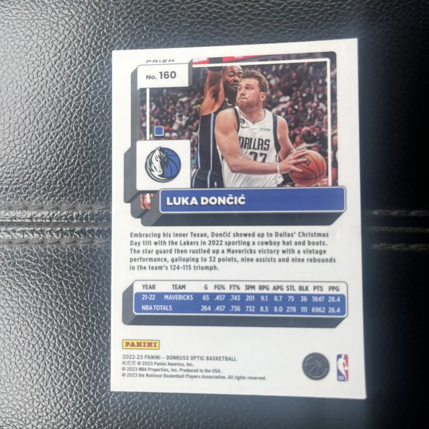 Luka Dončić Optic Basketball Card for sports trading enthusiasts and collectors