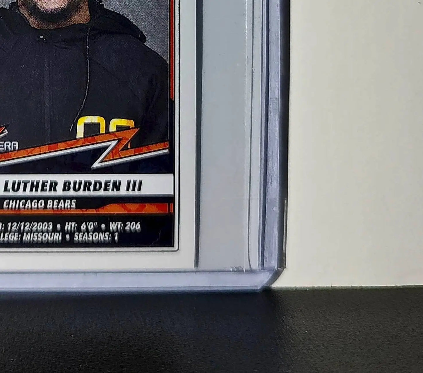 Luther Burden III Rookie 2025 Panini NFL #370 Sticker Bears
