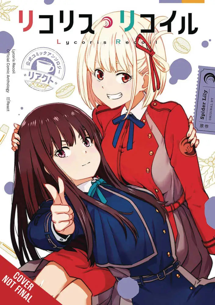 Lycoris Recoil Official Comic Anthology React Graphic Novel - Graphic Novels - Manga