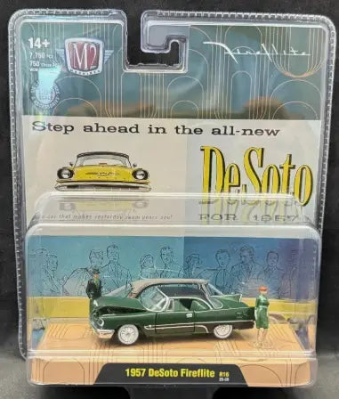 M2 Machines 1:64 R16 1957 DeSoto Fireflite - Diecast Cars